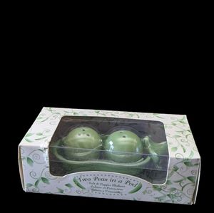 Two Peas in a Pod salt and pepper shakers